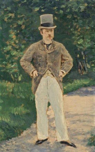 Edouard Manet Portrait de Monsieur Brun Germany oil painting art